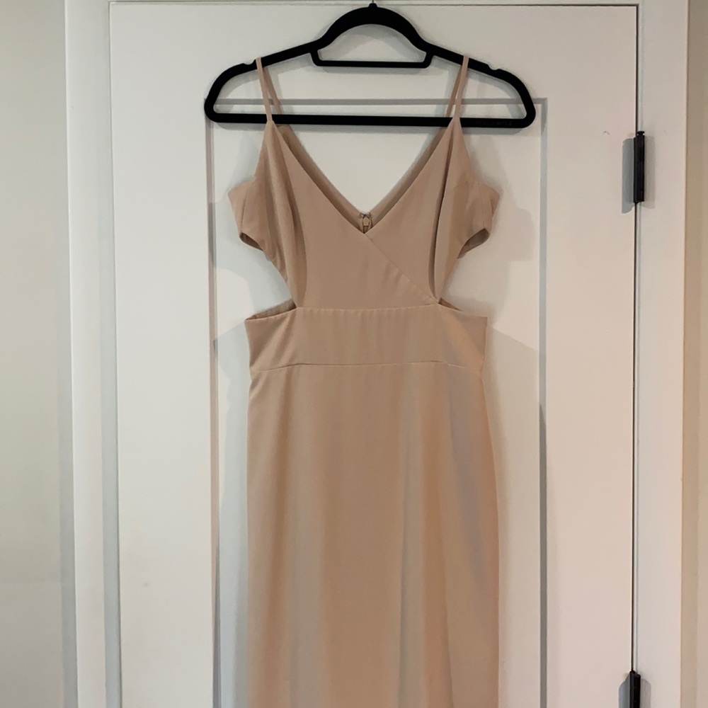 Amsale “Shiloh” Fawn bridesmaid dress - Size 6